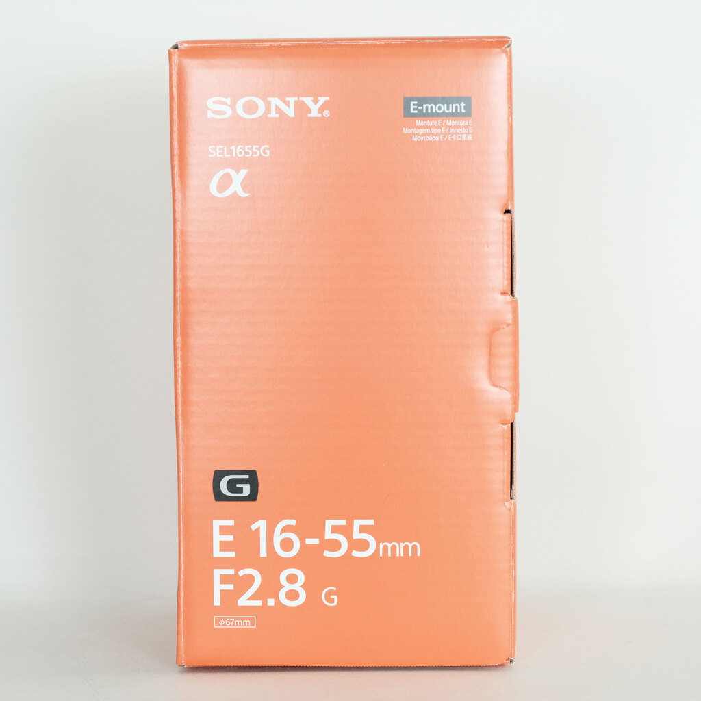 SONY E 16-55mm F2.8 G SEL1655G SONY E 16-55mm F2.8 G SEL1655G