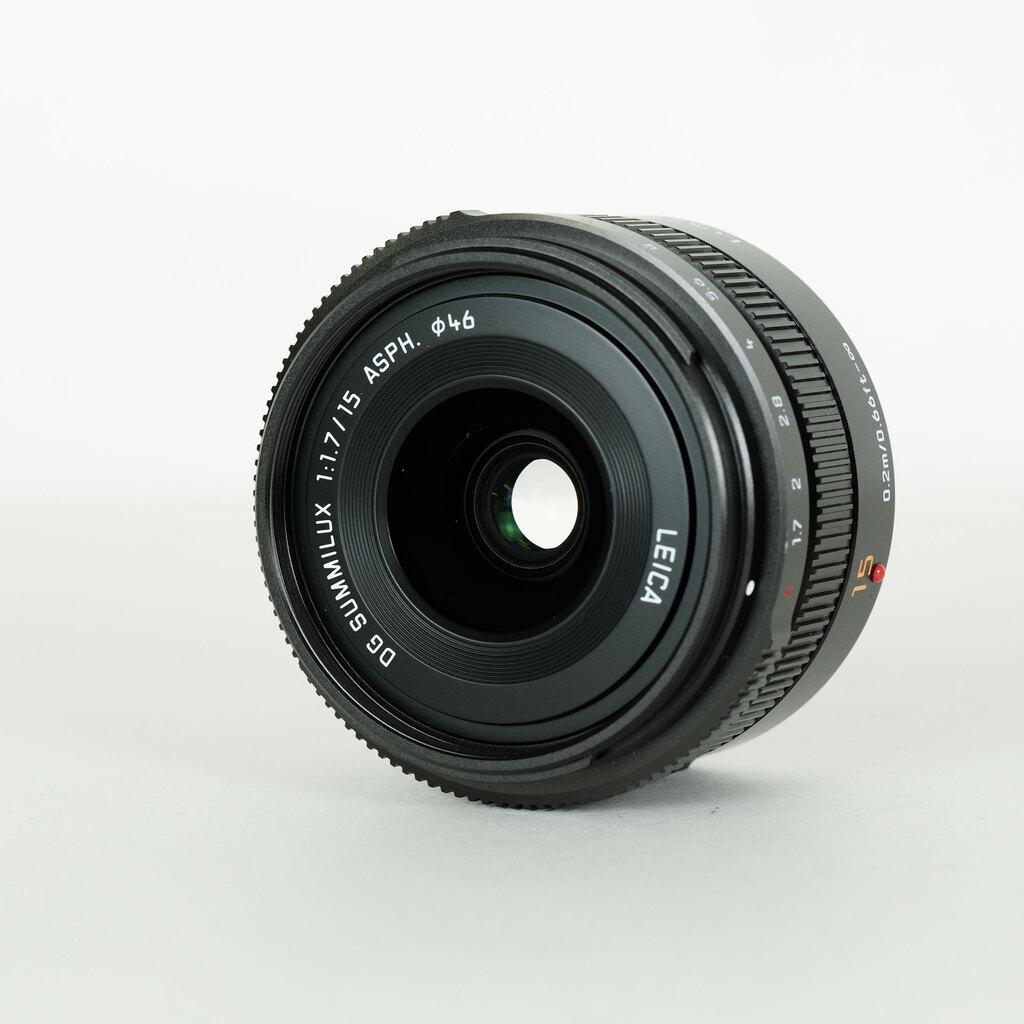 Panasonic LEICA DG SUMMILUX 15mm F1.7 ASPH. Panasonic LEICA DG SUMMILUX 15mm F1.7 ASPH.