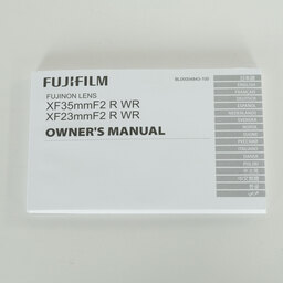 FUJIFILM XF23mmF2 R WR