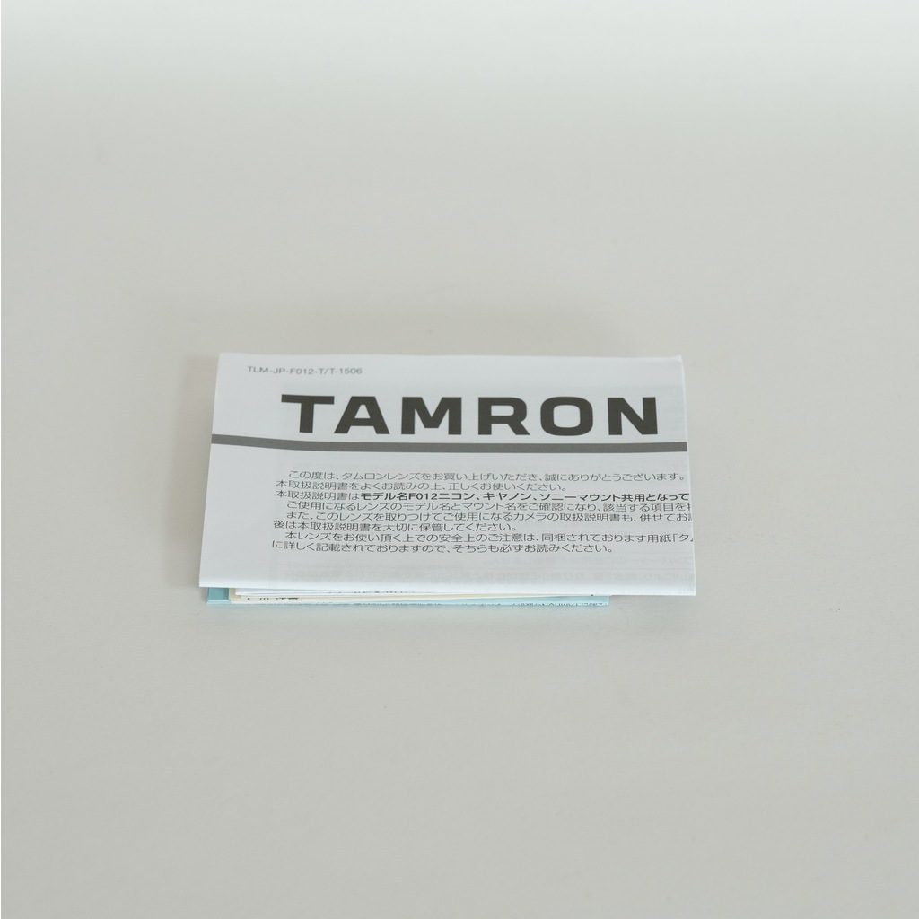 TAMRON SP 35mm F/1.8 Di VC USD (Model F012)  [ニコンF用]