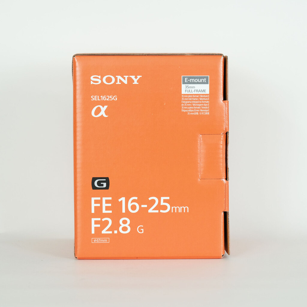 SONY FE 16-25mm F2.8 G SEL1625G