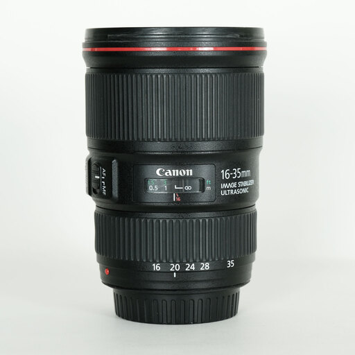 超美品　CANON　EF16-35mm F4L IS USM　おまけ付き EF16-35mm F4L IS USM - キヤノンカメラミュージアム