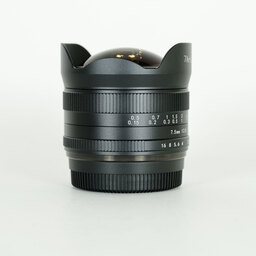 七工匠 7Artisans 7.5mm F2.8 Fish-eye II (フジフイルムX用) ブラック