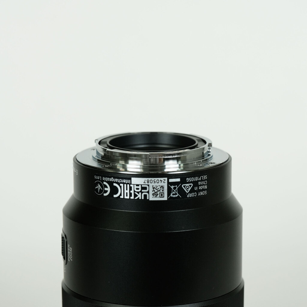 SONY E PZ 18-105mm F4 G OSS SELP18105G