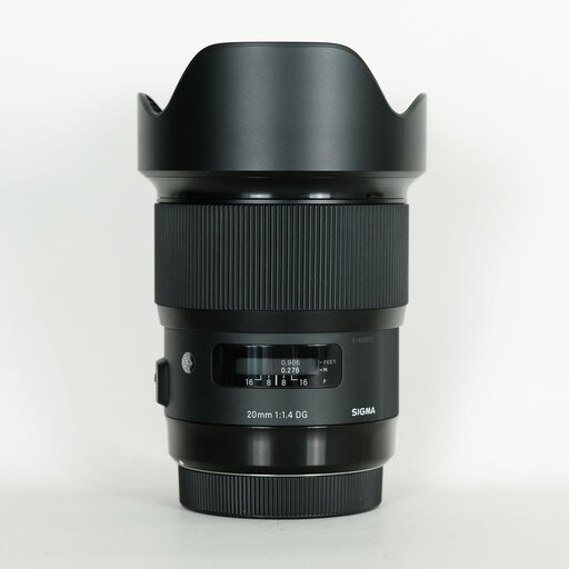 SIGMA 20mm F1.4 DG キャノン用販売 中