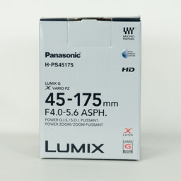 Panasonic LUMIX G X VARIO PZ 45-175mm / F4.0-5.6 ASPH. / POWER O.I.S.