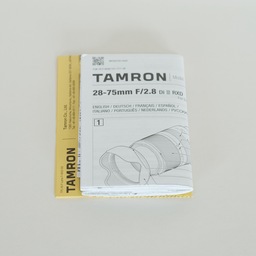 TAMRON 28-75mm F/2.8 Di III RXD (Model A036) [ソニーE用]