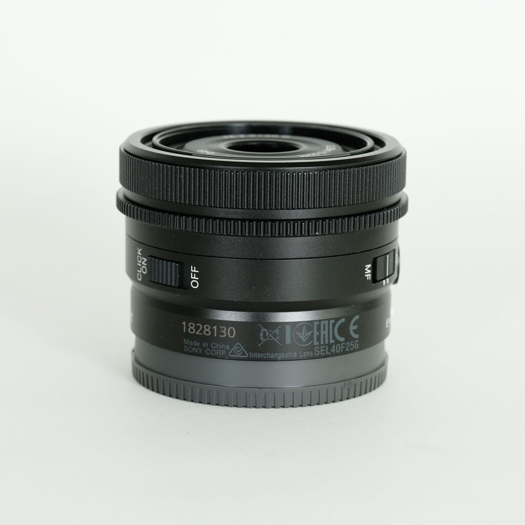 SONY FE 40mm F2.5 G SEL40F25G SONY FE 40mm F2.5 G SEL40F25G