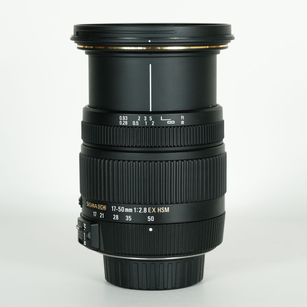SIGMA 17-50mm F2.8 EX DC OS HSM ニコン Sigma 17-50mm f/2.8 EX DC OS HSM (FLD) Autofocus APS-C Lens