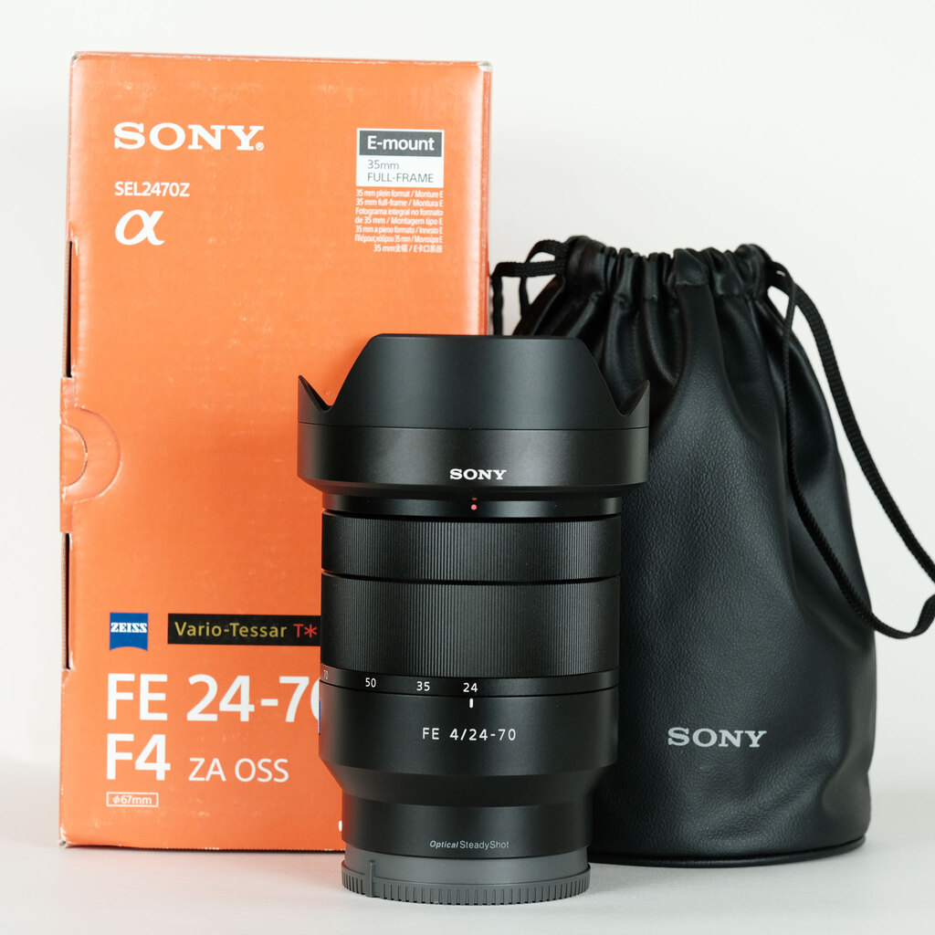 SONY Vario-Tessar T＊ FE 24-70mm F4 ZA OSS SEL2470Zの出品