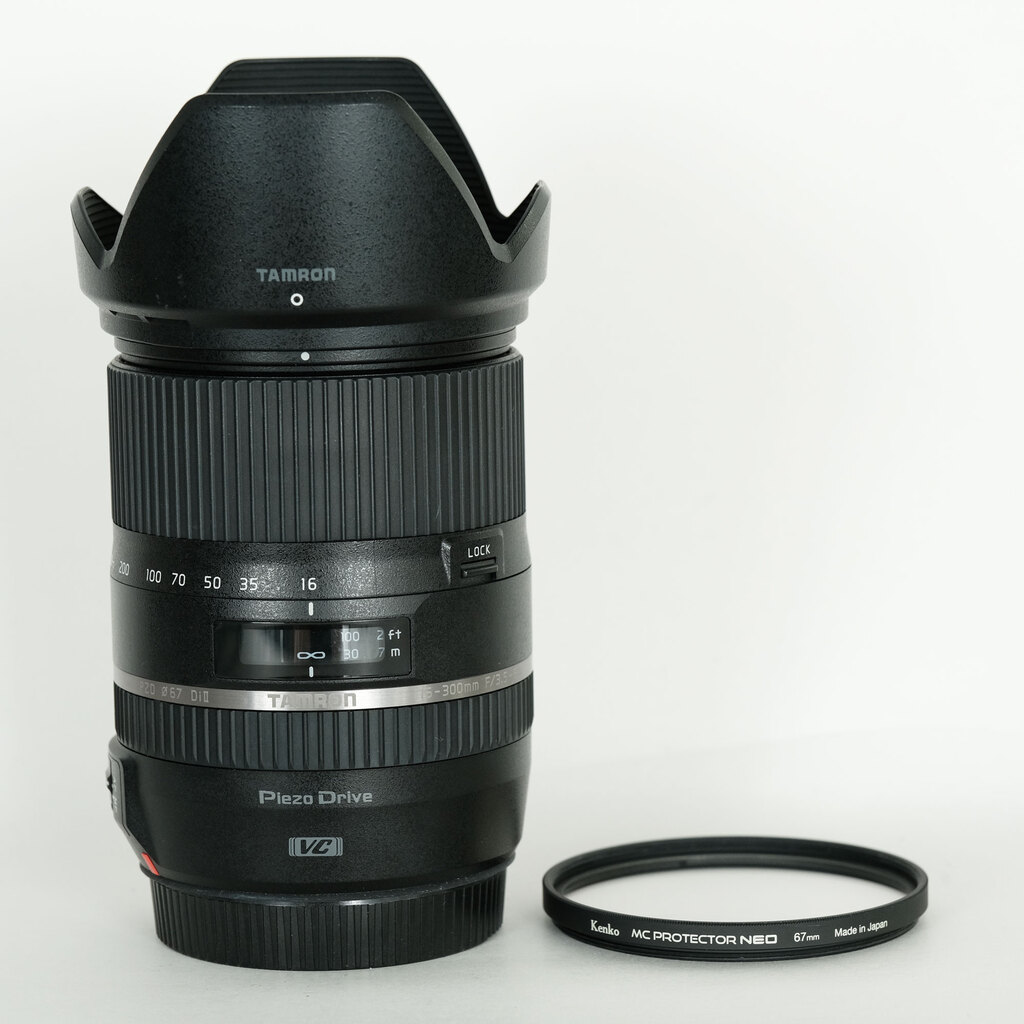 【ジャンク品】タムロンModel B016 APS-C用【キヤノンEF】 TAMRON 16-300mm F/3.5-6.3 Di II VC PZD MACRO (Model B016