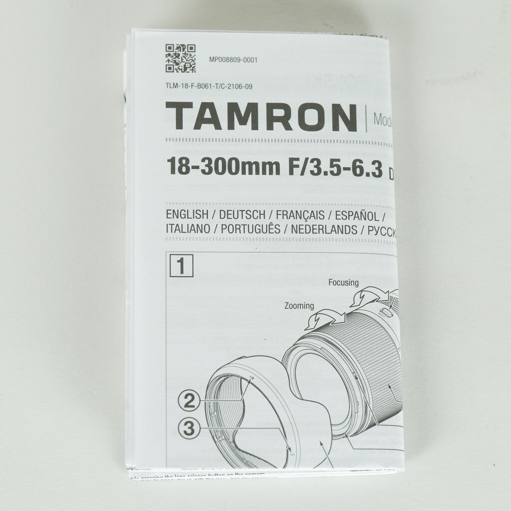 TAMRON 18-300mm F/3.5-6.3 Di III-A VC VXD (Model B061) [ソニーE用]