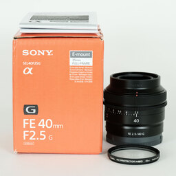 SONY FE 40mm F2.5 G SEL40F25G