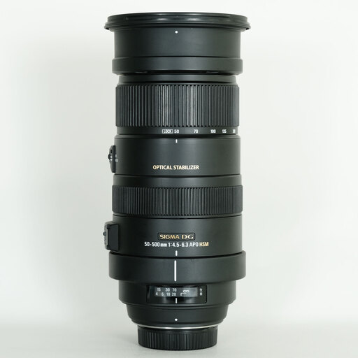SIGMA APO 50-500mm F4.5-6.3 DG OS HSM [ニコンF用]