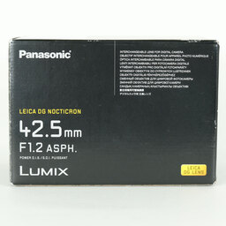 Panasonic LEICA DG NOCTICRON 42.5mm / F1.2 ASPH. / POWER O.I.S.