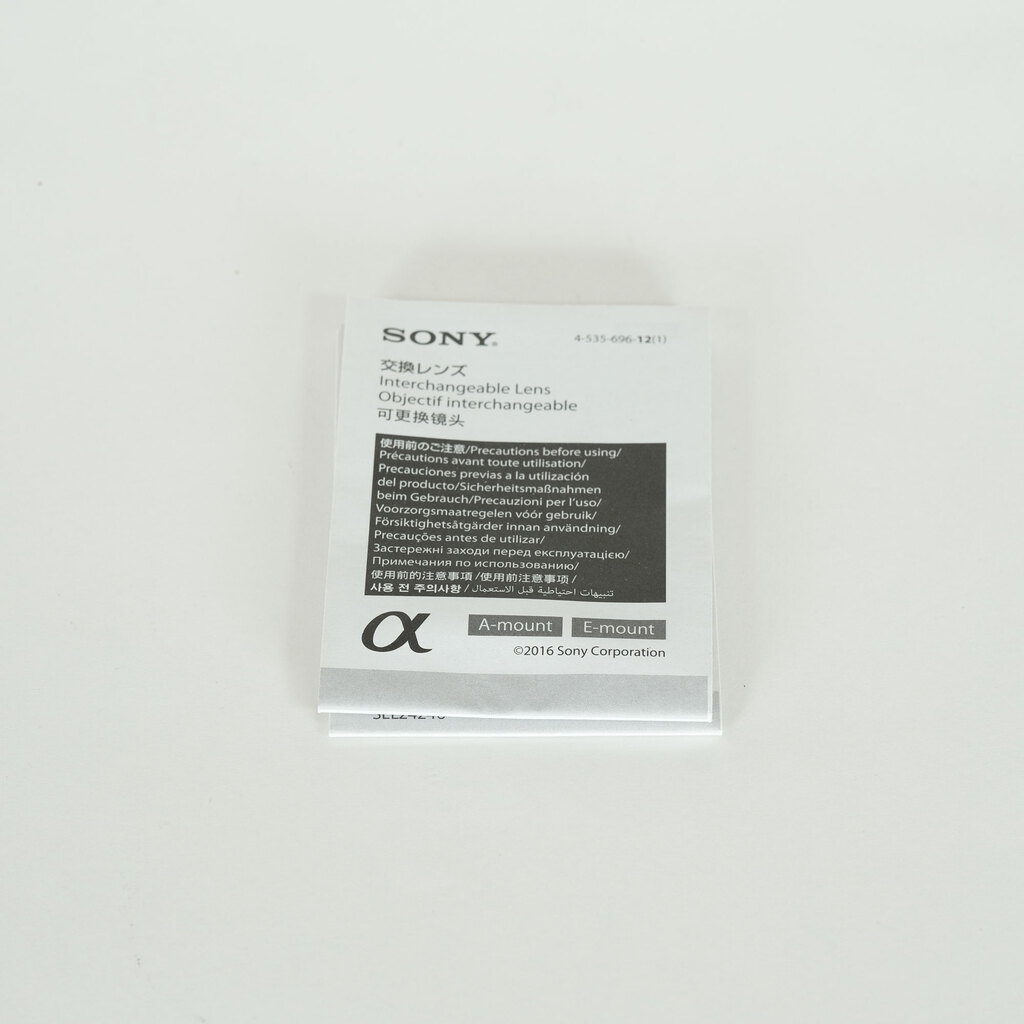 SONY FE 24-240mm F3.5-6.3 OSS SEL24240 SONY FE 24-240mm F3.5-6.3 OSS SEL24240