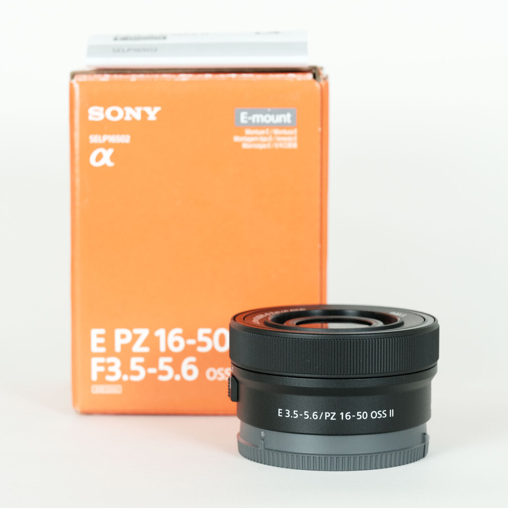 SONY E PZ 16-50mm F3.5-5.6 OSS II SELP16502
