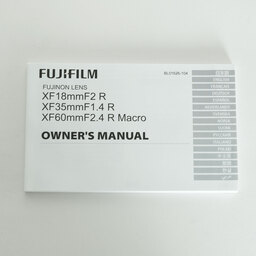 FUJIFILM XF18mmF2 R FUJIFILM XF18mmF2 R