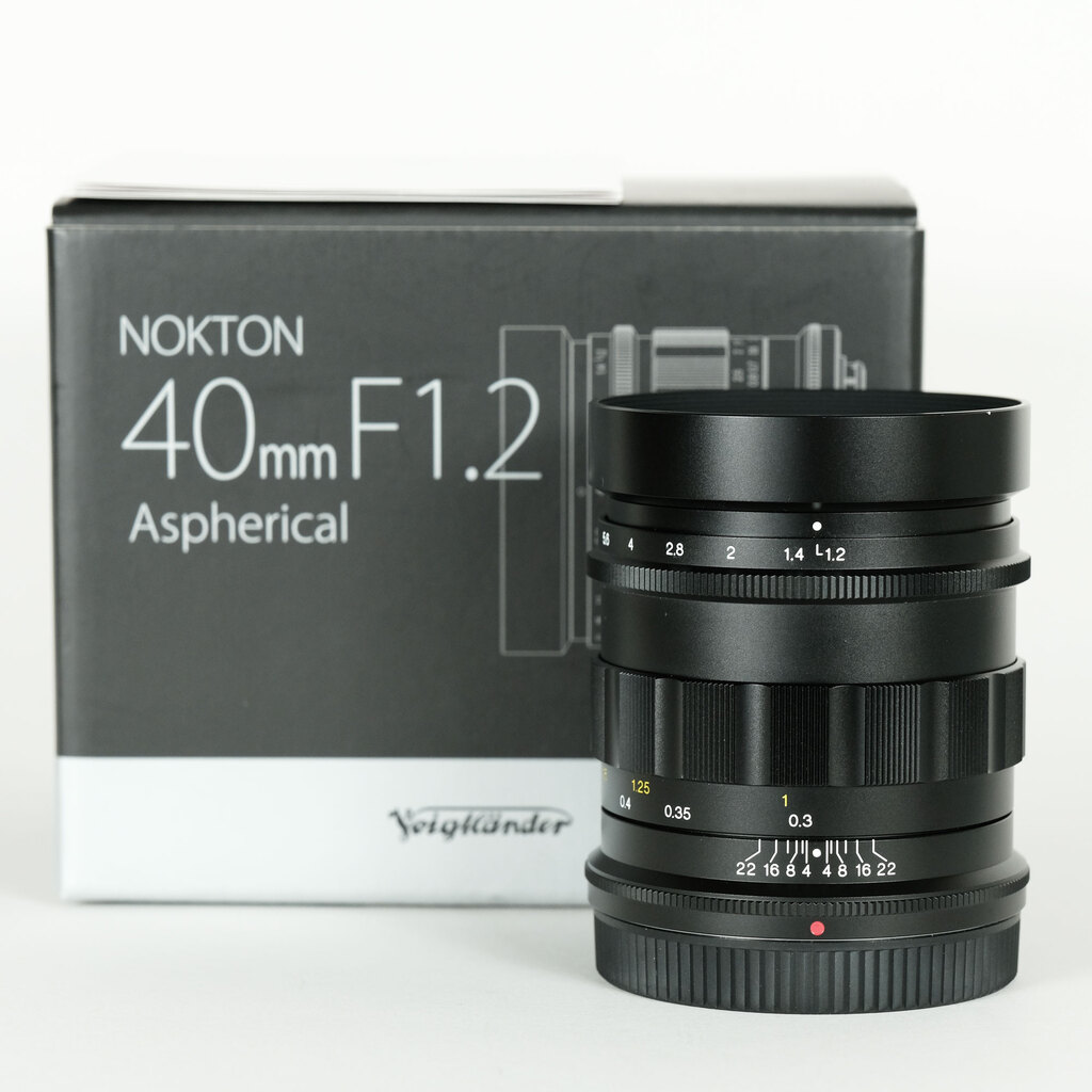 Voigtlander NOKTON 40mm F1.2 Aspherical(ニコンZ用) Voigtlander NOKTON 40mm F1.2 Aspherical(ニコンZ用)