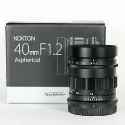 Voigtlander NOKTON 40mm F1.2 Aspherical(ニコンZ用) Voigtlander NOKTON 40mm F1.2 Aspherical(ニコンZ用)