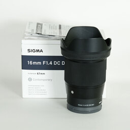 SIGMA 16mm F1.4 DC DN｜Contemporary [ソニーE用]