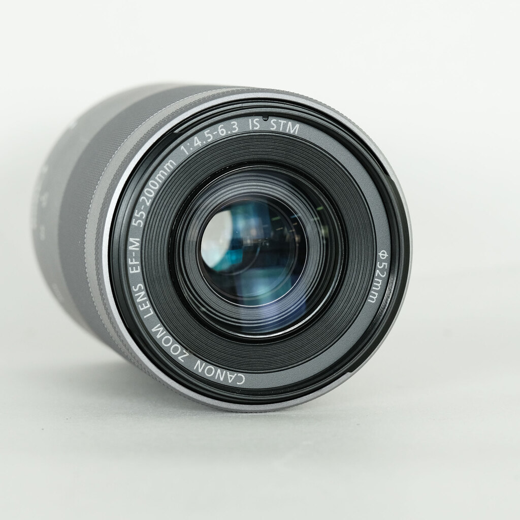 Canon 望遠レンズEF-M55-200mm （シルバー） Canon EF-M55-200mm F4.5-6.3 IS STM シルバーの出品 | ONE