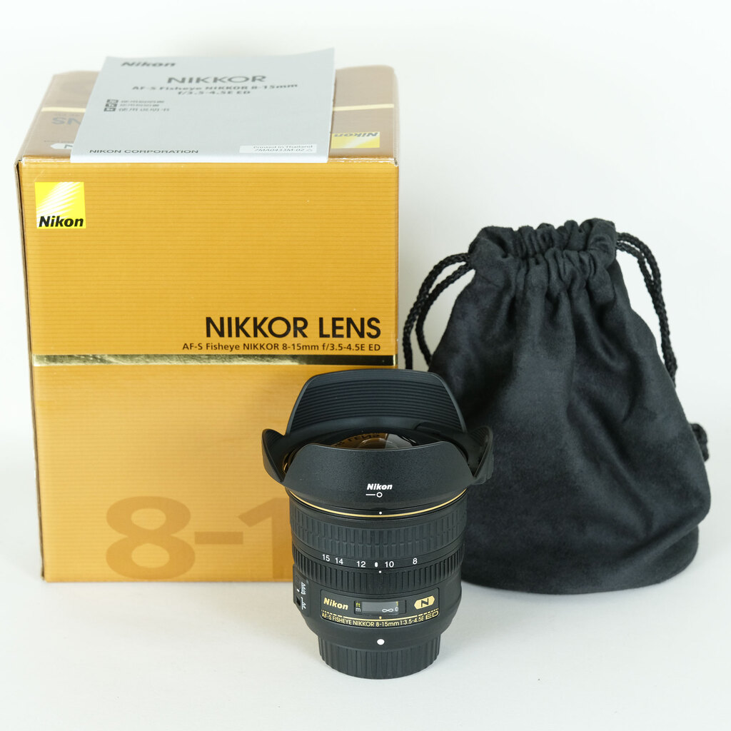 Nikon AF-S Fisheye NIKKOR 8-15mm f/3.5-4.5E ED