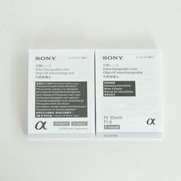 SONY FE 35mm F1.8 SEL35F18F SONY FE 35mm F1.8 SEL35F18F
