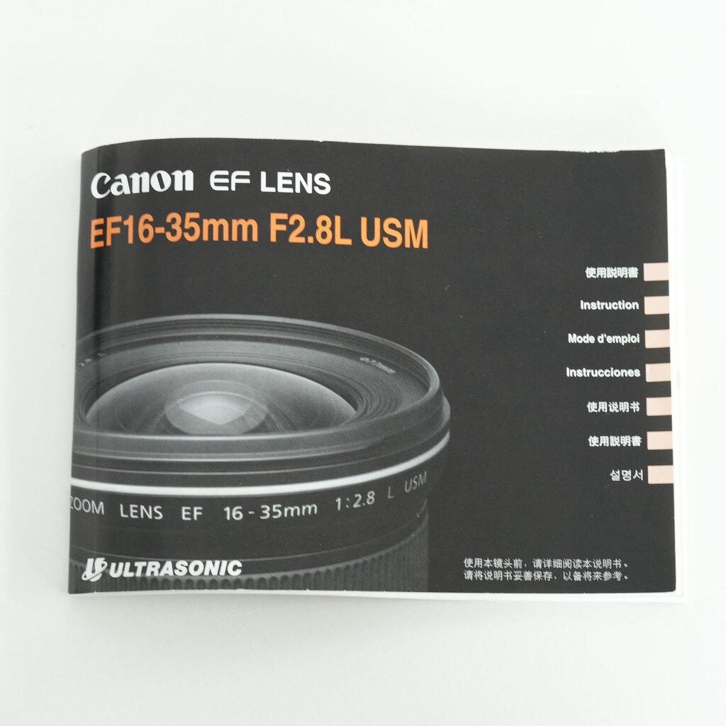 Canon EF16-35mm F2.8L USM Canon EF16-35mm F2.8L USM