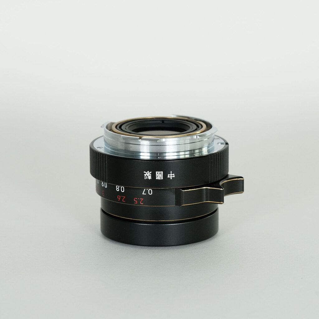 Light lens lab M 50mm f/2 ライカM用 ヴィンテージブラック セット(フード、UVフィルター付属)