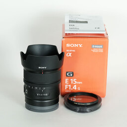 SONY E 15mm F1.4 G SEL15F14G