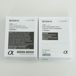 SONY E 11mm F1.8 SEL11F18 SONY E 11mm F1.8 SEL11F18