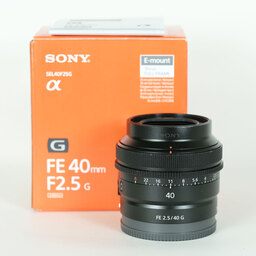 SONY FE 40mm F2.5 G SEL40F25G