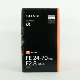 SONY FE 24-70mm F2.8 GM II SEL2470GM2 SONY FE 24-70mm F2.8 GM II SEL2470GM2