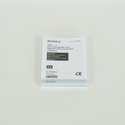SONY E 15mm F1.4 G SEL15F14G SONY E 15mm F1.4 G SEL15F14G