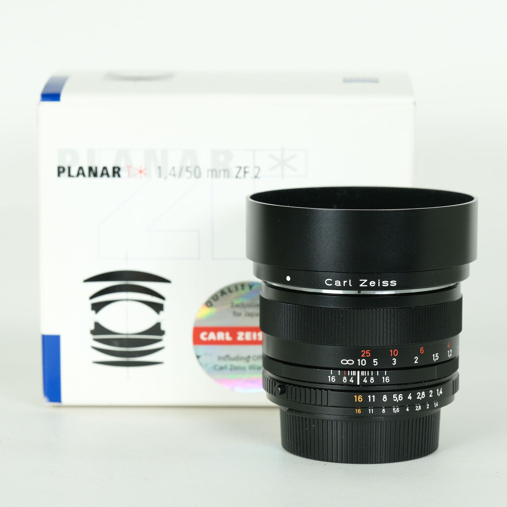 Carl Zeiss Planar T* 50mm F1.4 ZF.2 [ニコンF用]