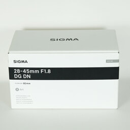SIGMA 28-45mm F1.8 DG DN｜Art [ソニーE用]