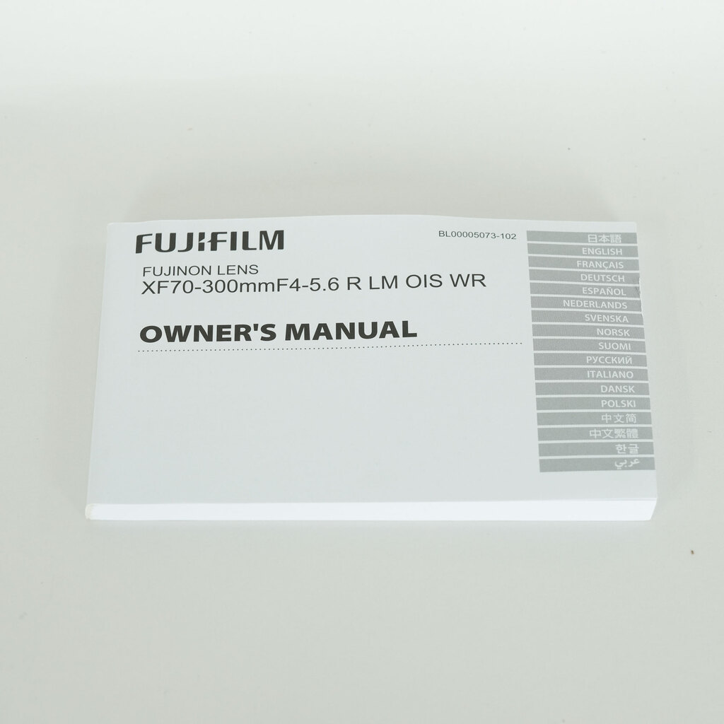 FUJIFILM XF70-300mmF4-5.6 R LM OIS WR FUJIFILM XF70-300mmF4-5.6 R LM OIS WR