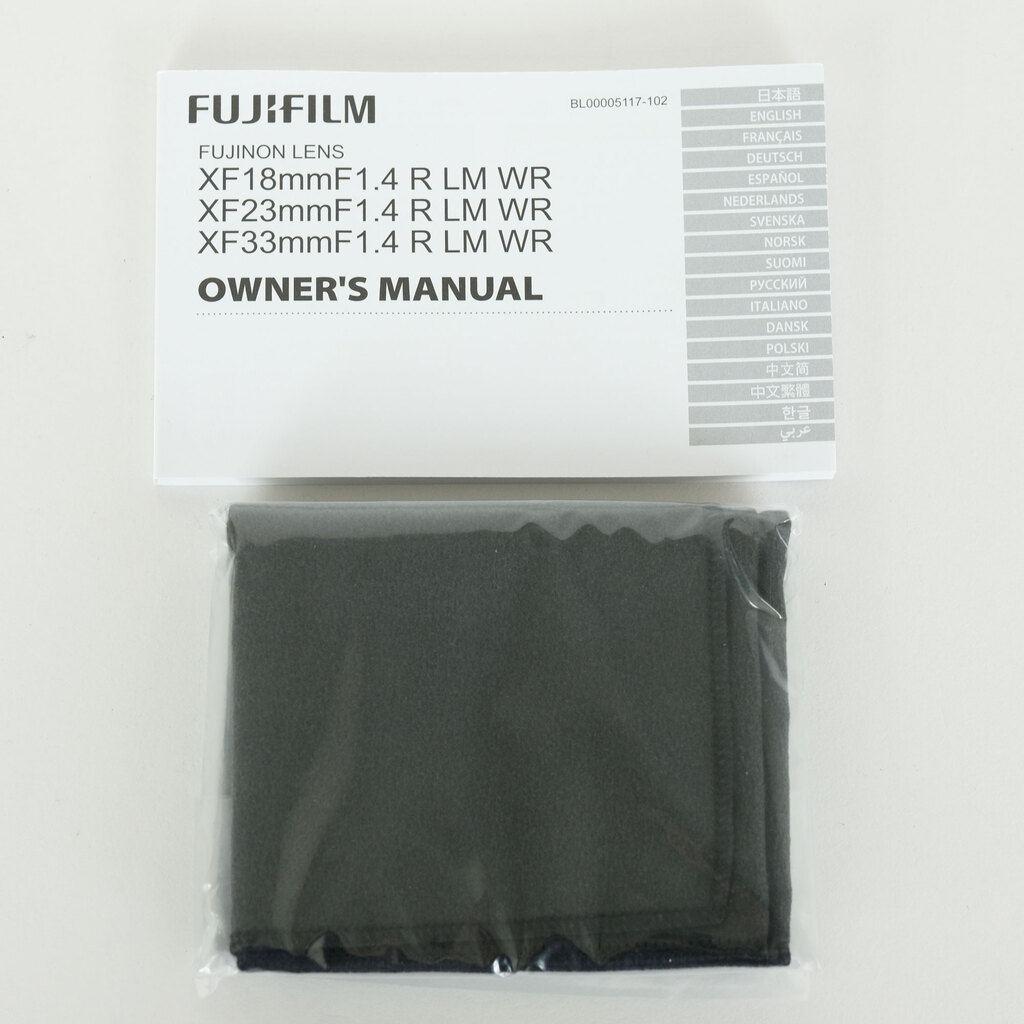 FUJIFILM XF33mmF1.4 R LM WR