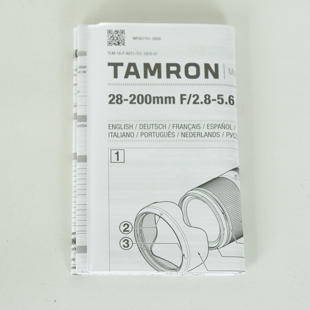TAMRON 28-200mm F/2.8-5.6 Di III RXD (Model A071) [ソニーE用]