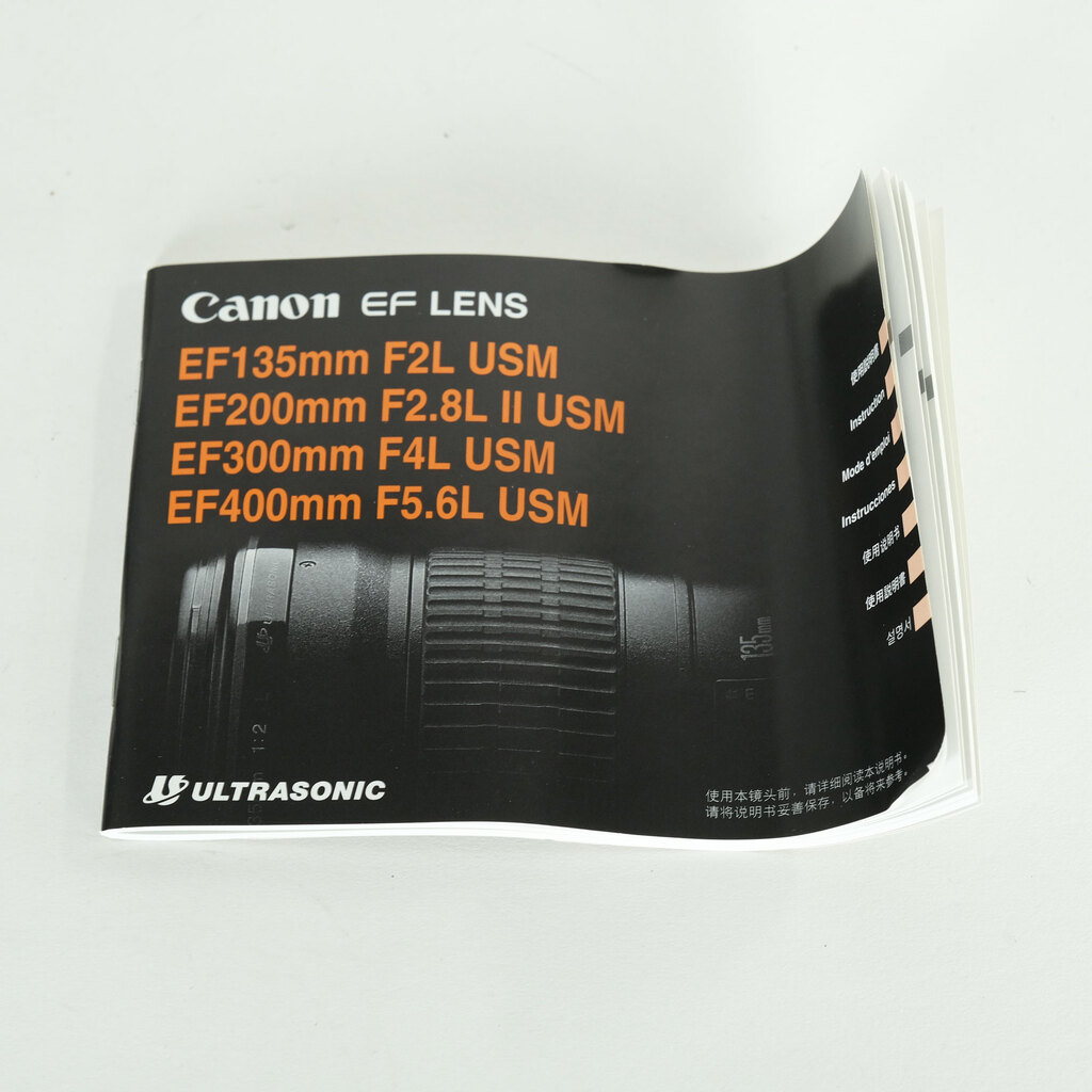 Canon EF135mm F2L USM Canon EF135mm F2L USM