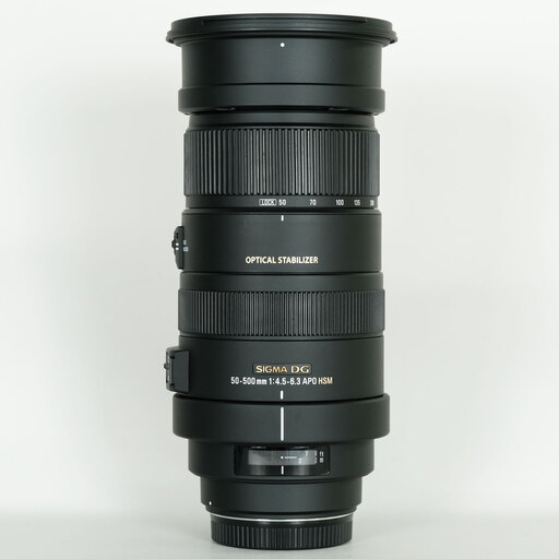 SIGMA APO 50-500mm F4.5-6.3 DG OS HSM (キヤノンEF用) SIGMA APO 50-500mm F4.5-6.3 DG OS HSM (キヤノンEF用)