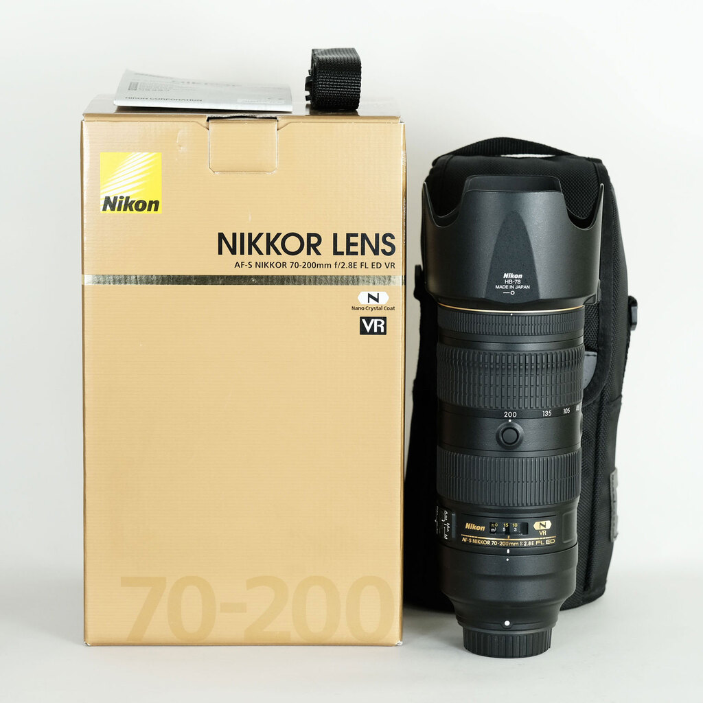Nikon AF-S NIKKOR 70-200mm f/2.8E FL ED VR Nikon AF-S NIKKOR 70-200mm f/2.8E FL ED VR