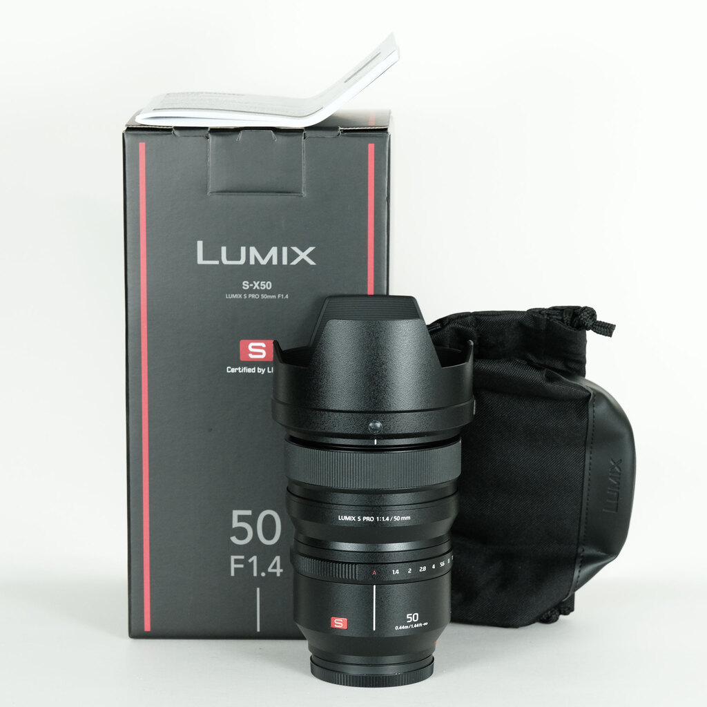 【最終値下げ】【極美品】LUMIX S PRO 50mm F1.4 元箱あり LUMIX S PRO 50mm F1.4 レンズレビュー 完全版 - とるなら