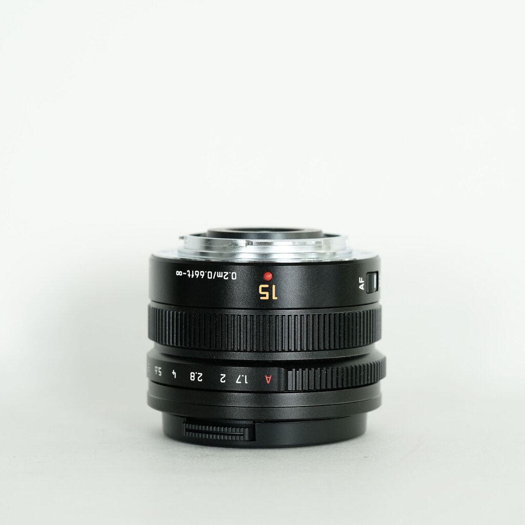 Panasonic LEICA DG SUMMILUX 15mm F1.7 ASPH. Panasonic LEICA DG SUMMILUX 15mm F1.7 ASPH.