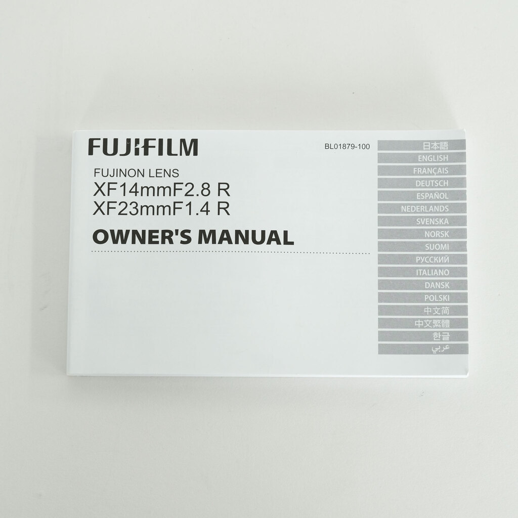 FUJIFILM XF23mmF1.4 R FUJIFILM XF23mmF1.4 R