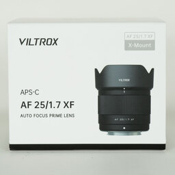 VILTROX AF 25mm F1.7 AIR STM ASPH ED IF（富士フイルムX用） ブラック