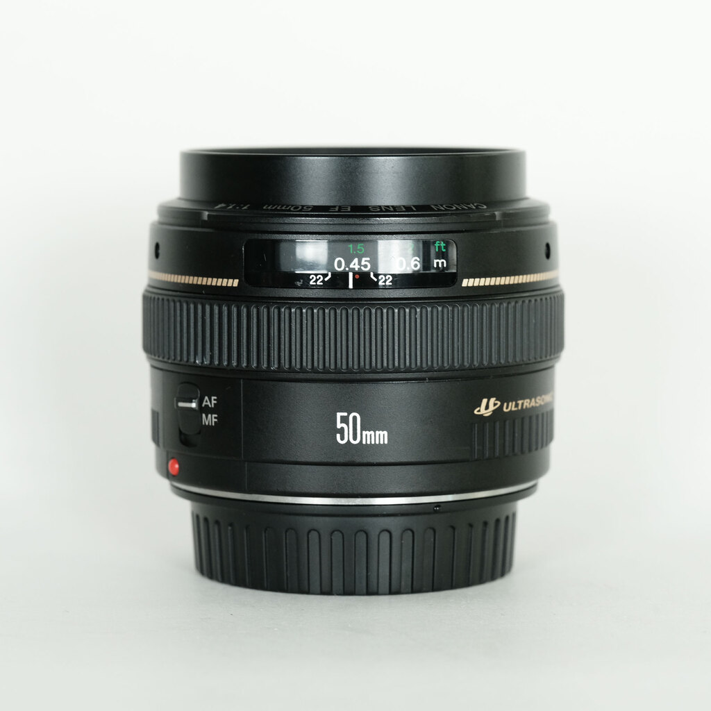 【ほぼ未使用】Canon EF50mm F1.4 USM 元箱完備 フードおまけ ほぼ未使用】Canon EF50mm F1.4 USM 元箱完備 フードおまけ