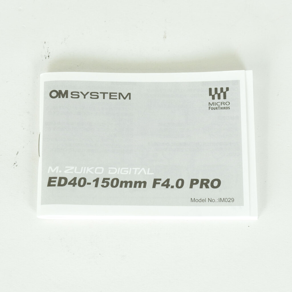 OLYMPUS M.ZUIKO DIGITAL ED 40-150mm F4.0 PRO OLYMPUS M.ZUIKO DIGITAL ED 40-150mm F4.0 PRO