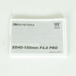 OLYMPUS M.ZUIKO DIGITAL ED 40-150mm F4.0 PRO OLYMPUS M.ZUIKO DIGITAL ED 40-150mm F4.0 PRO